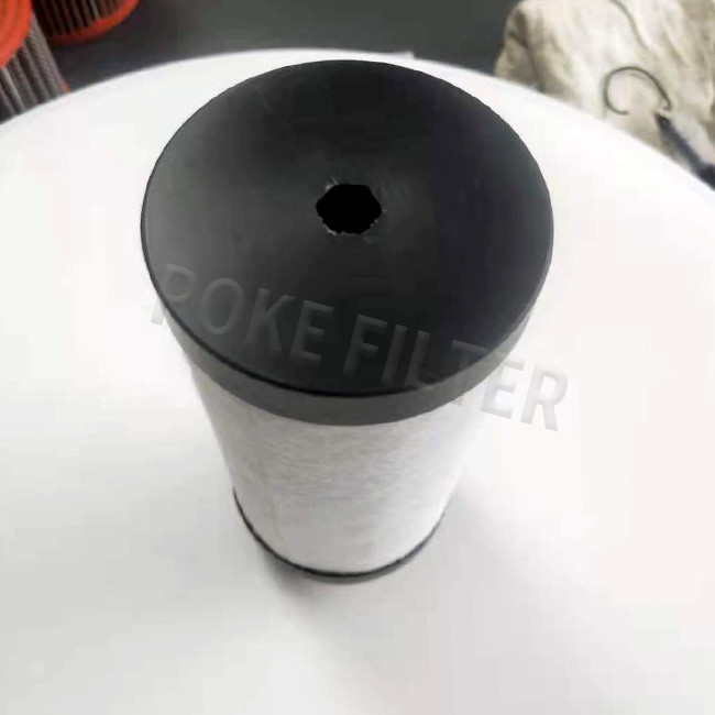 PL00005 Glassfiber Exhaust Vacuum Pump Filter Cartridge Element For