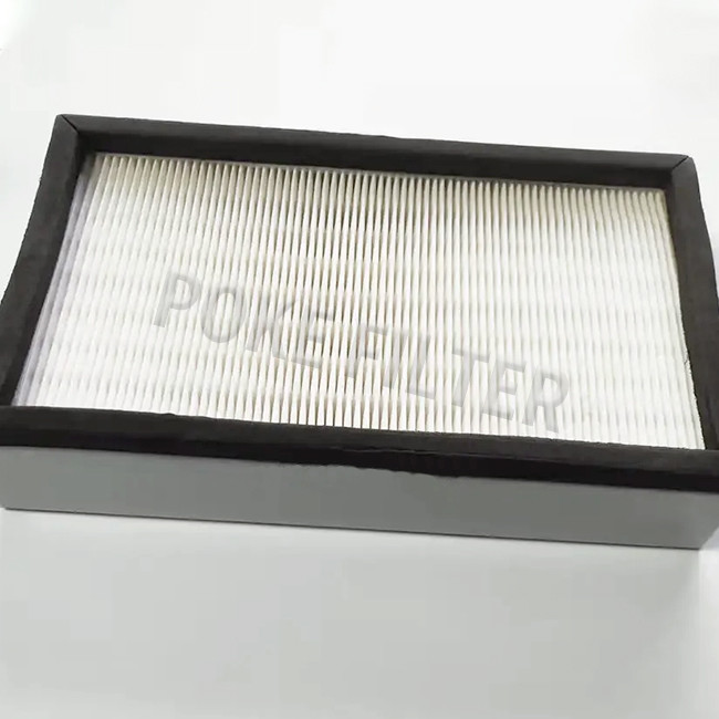 H14 Industrial Hepa Filter Element Panel Aluminum Air Filter