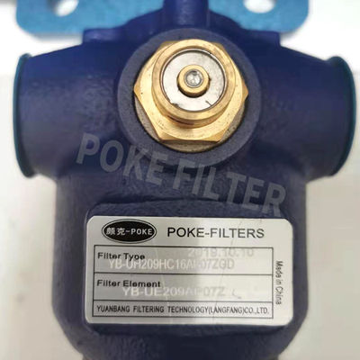 20 Mikron Petrol Emme Hidrolik Filtre Elemanı UH209HC16AN07ZGD UE309AP07Z