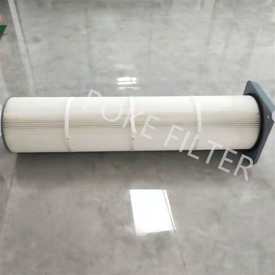 Custom Square Chuck Cartridge Dust Collector Filter Flame Retardant